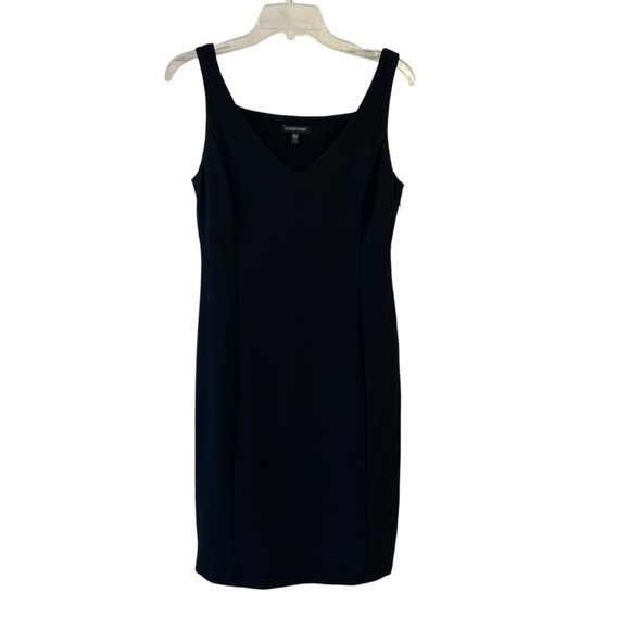 Eileen Fisher Black Sleeveless V Neck Dress Small - Picture 1 of 9